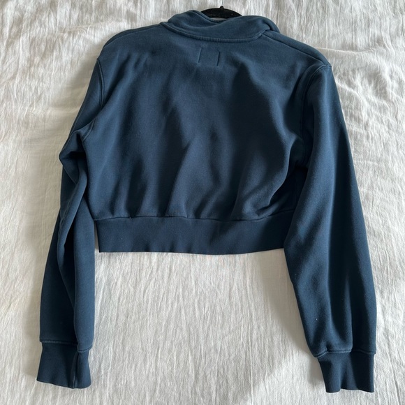 Aritzia TNA CozyAF 1/4 Zip Crewneck - Size S - Picture 2 of 2